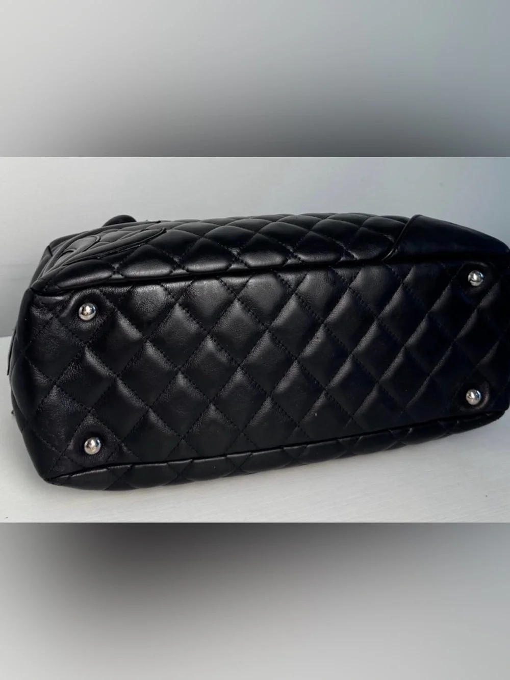 Chanel Cambon Bowler reporter Bag classic flap mini
